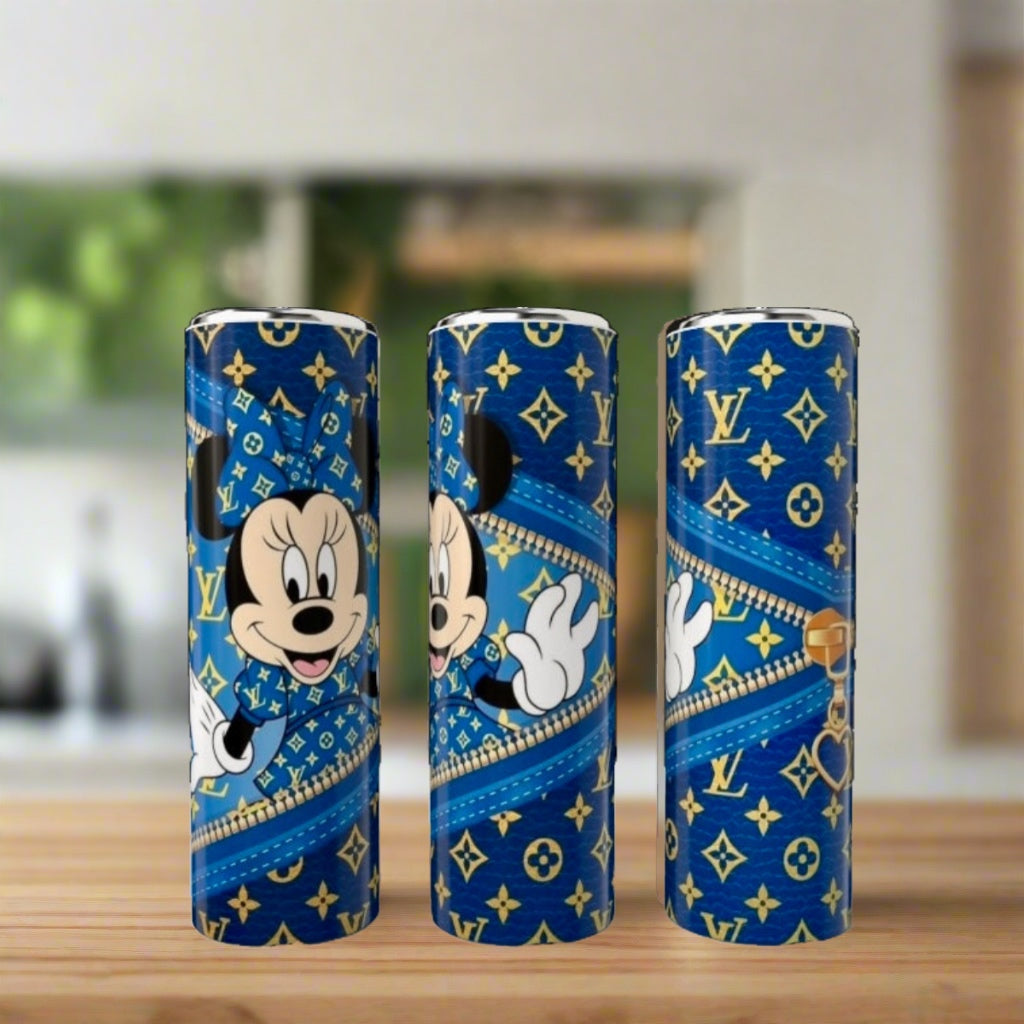 Minnie Mouse LV Peek-a-Boo Collection 20oz Skinny Tumbler