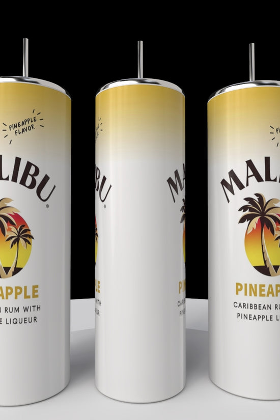 Malibu Double Sided 20oz Tumblers-add on Removable 3D Lid