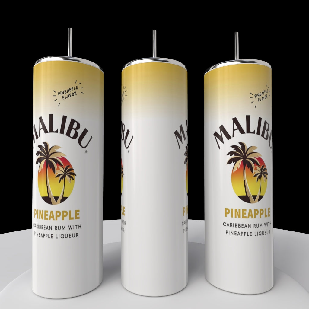 Malibu Double Sided 20oz Tumblers-add on Removable 3D Lid