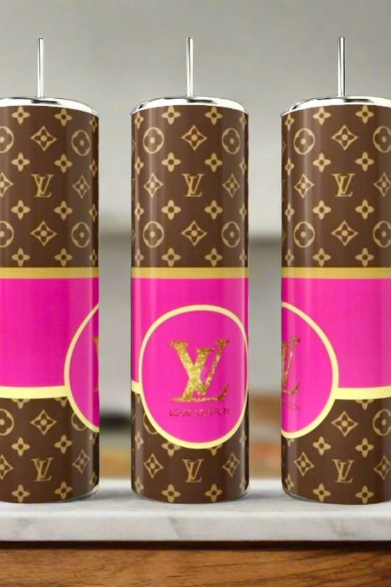 LV Pink 20oz Tumbler