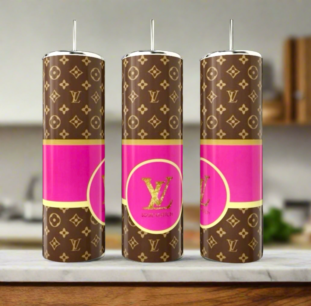 LV Pink 20oz Tumbler