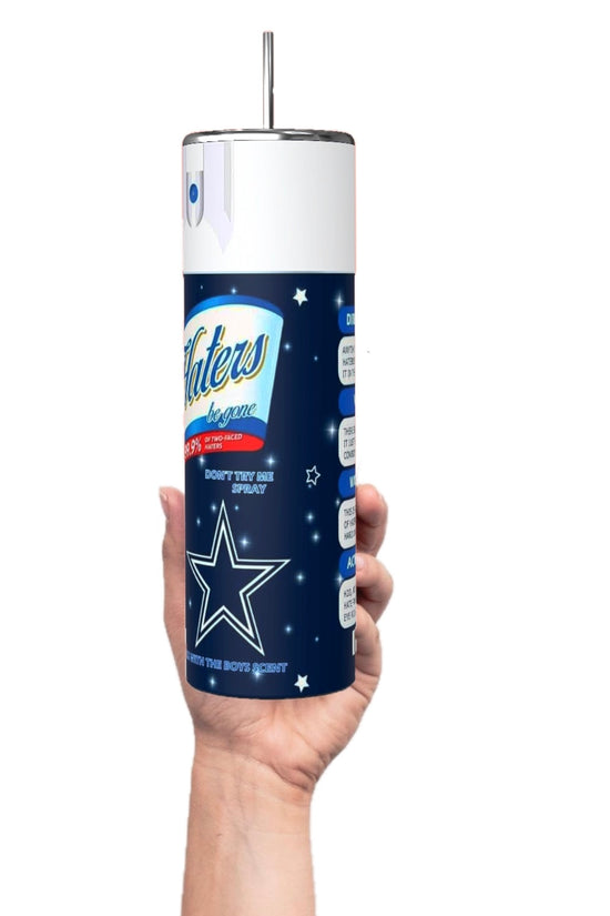 Dallas Cowboys Haters 20oz Skinny Tumbler