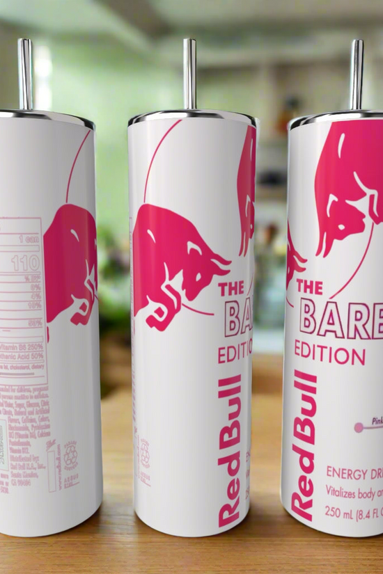 Barbie Edition Red Bull 20oz Tumbler