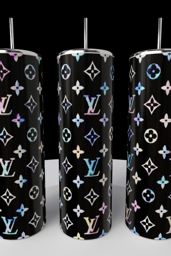 LV Inspired Multicolor 20oz Tumbler