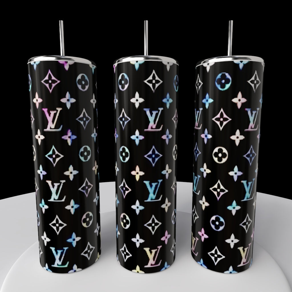 LV Inspired Multicolor 20oz Tumbler