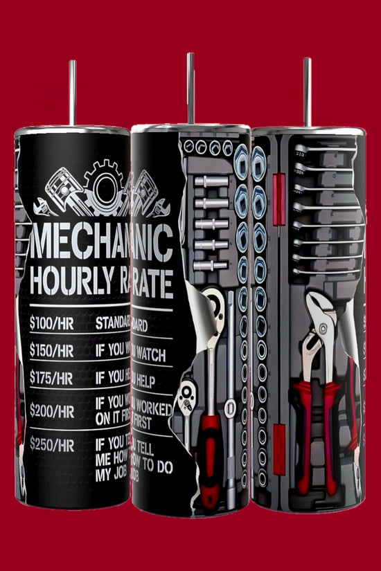 Three stainless steel Kreative Kreationz 20oz Tumblers in red showcase a 