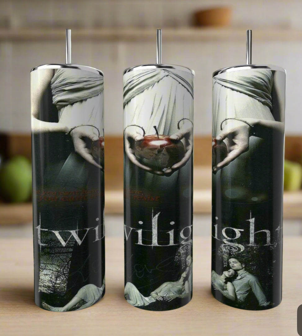 Twilight Faces In The Apple | 20oz Tumbler