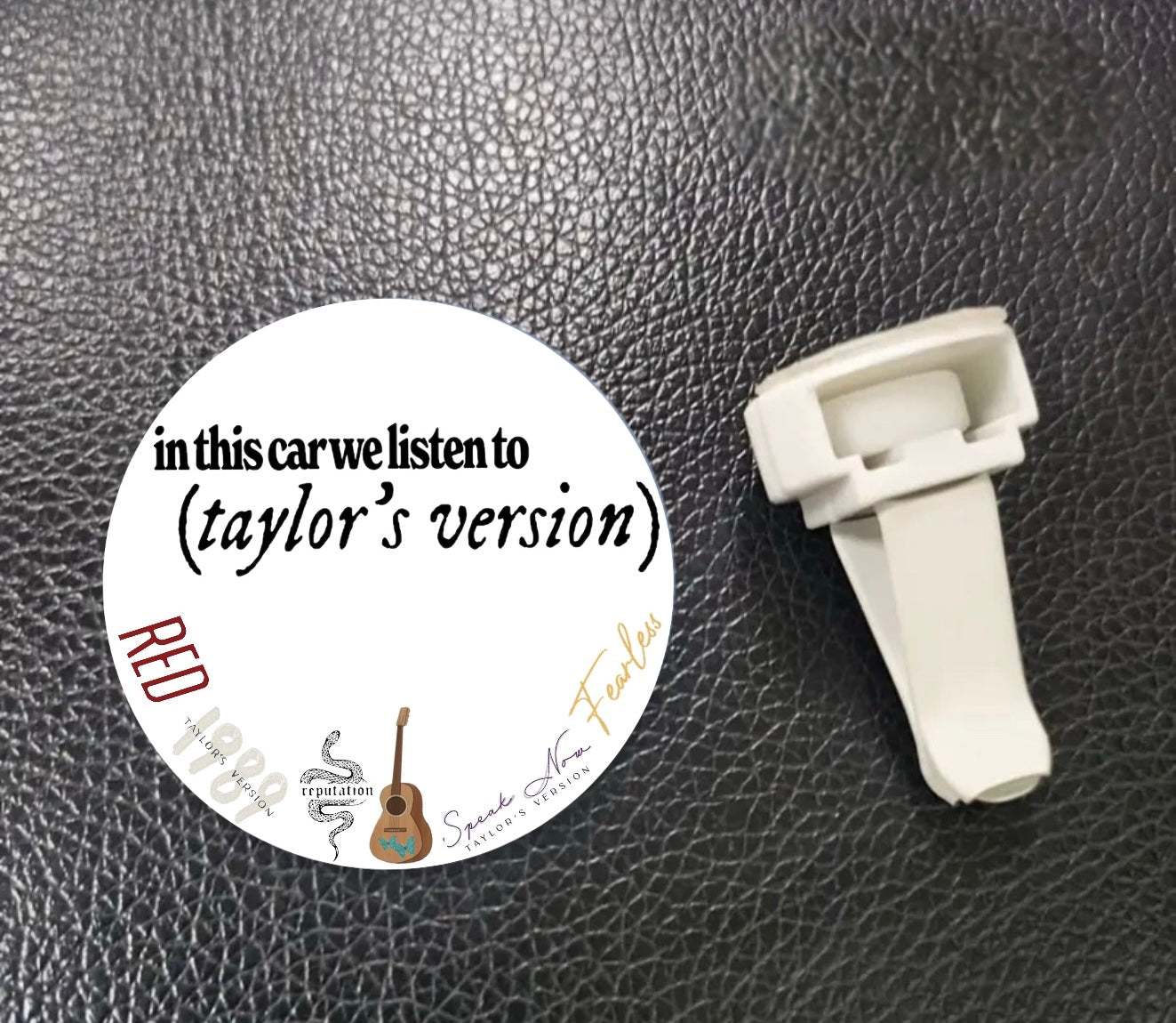 In This Car We Listen To Taylors Version Car Air Freshener