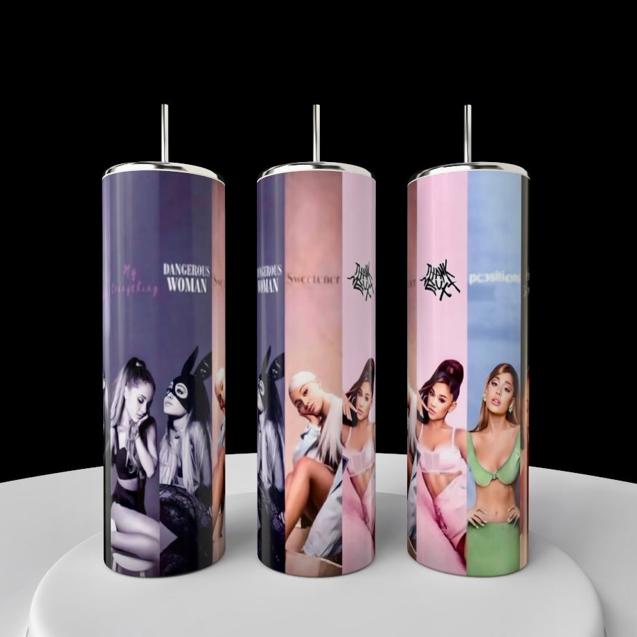 Ariana Grande All Albums 20oz Tumbler