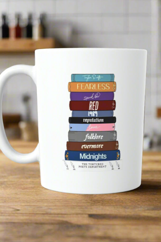 Taylor Swift Era’ Book Ceramic Mug