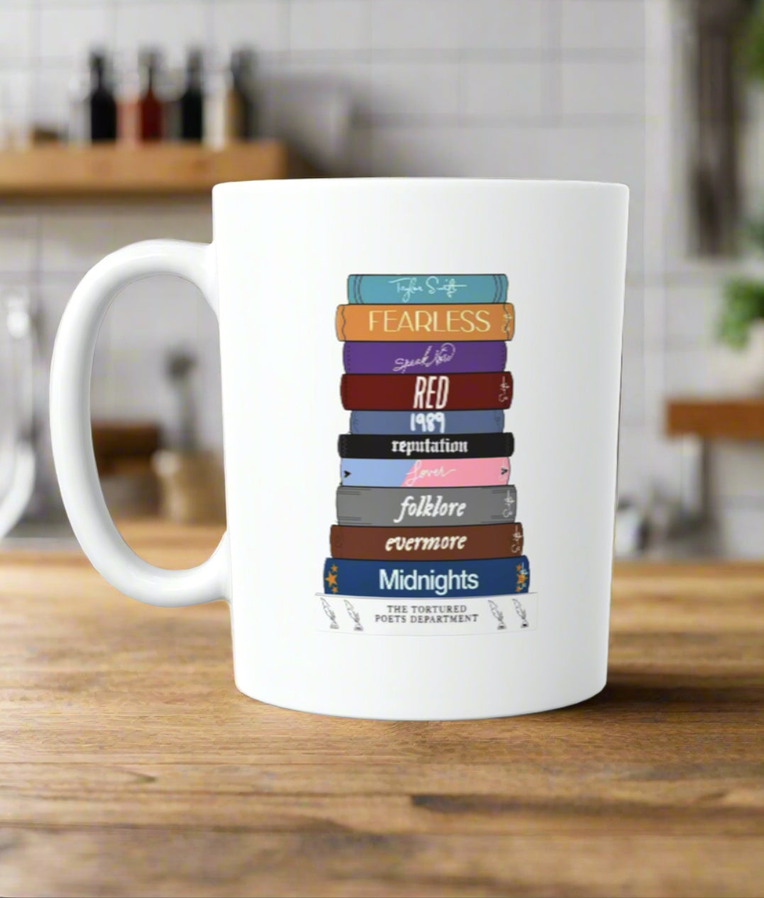 Taylor Swift Era’ Book Ceramic Mug