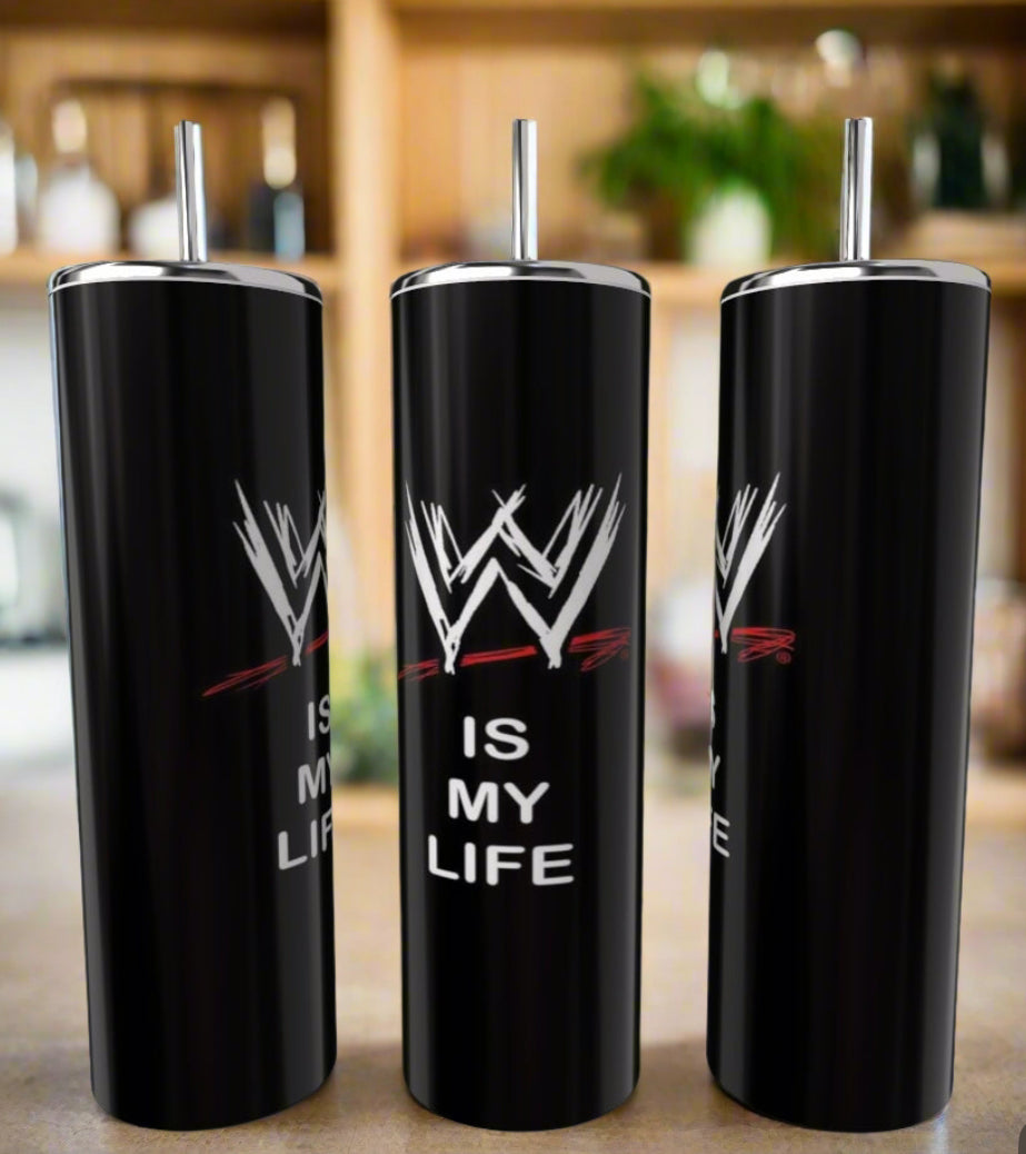 WWF Is My Life 20oz Tumbler