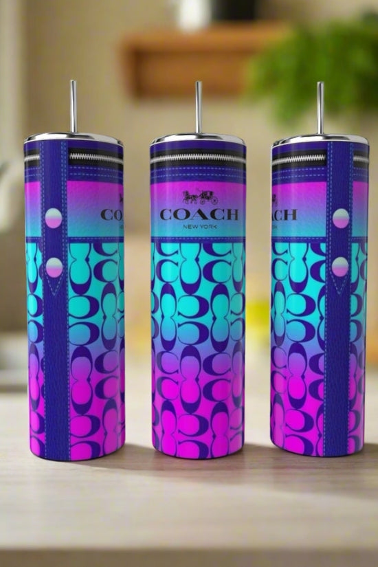 Coach Aesthetic 20oz Skinny Tumbler
