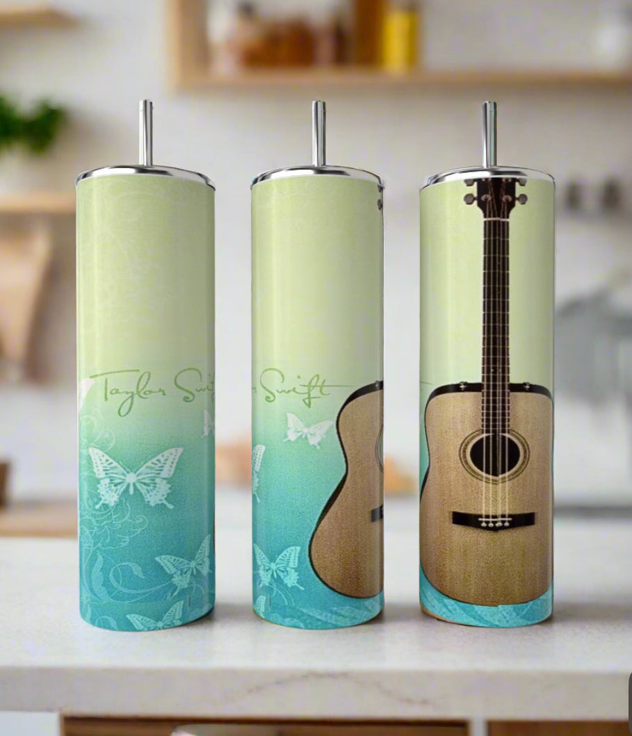 Debut Guitar Taylor Swift 20oz Tumbler
