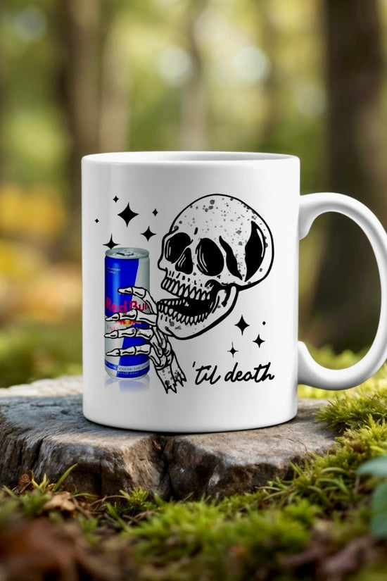 To death Skull Ceramic Mug | Pepsi | Red Bull | Dr Pepper