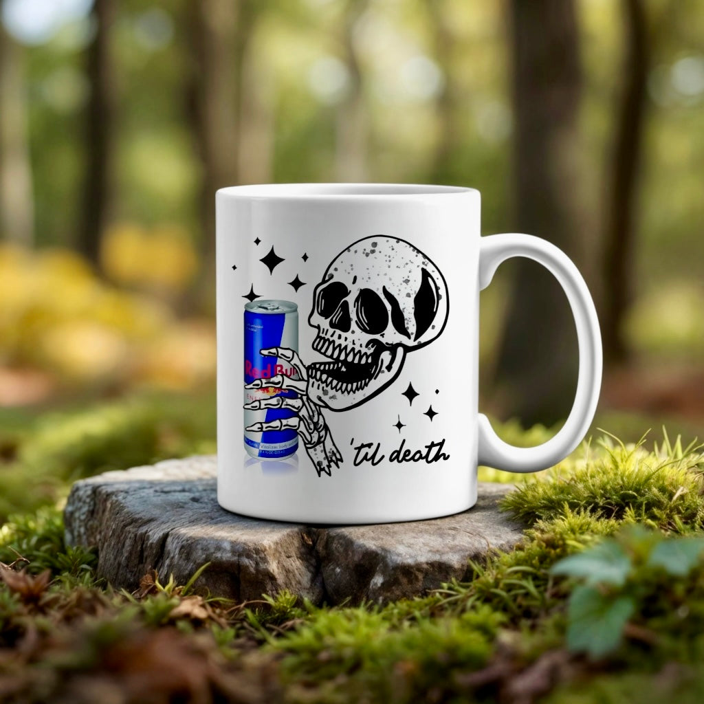To death Skull Ceramic Mug | Pepsi | Red Bull | Dr Pepper