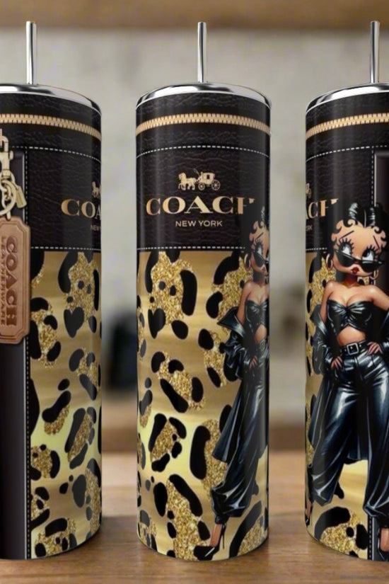 Betty Boop Gold | 20oz Tumbler
