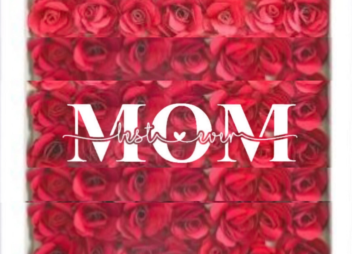 Mom 5x7 Flower Shadow Box