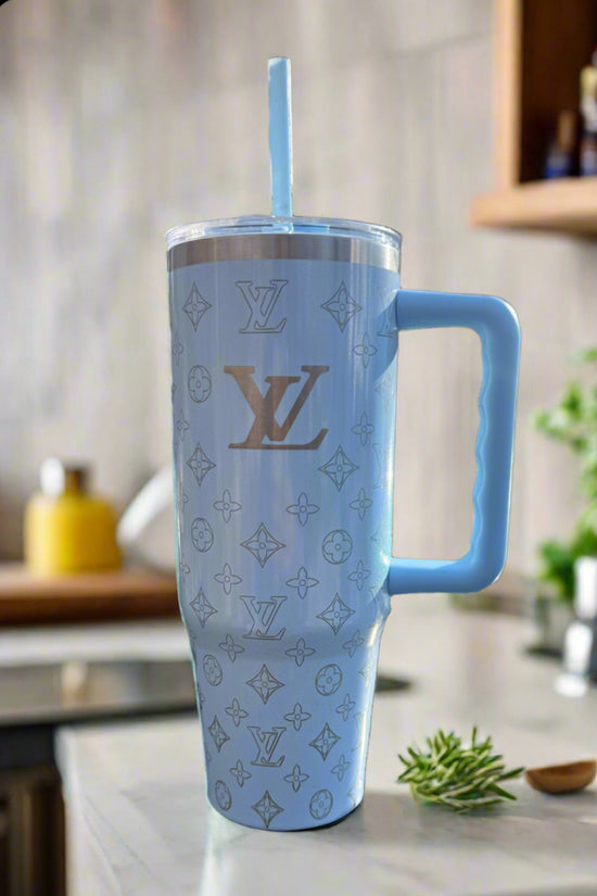 LV Engraved Shimmer Tumbler