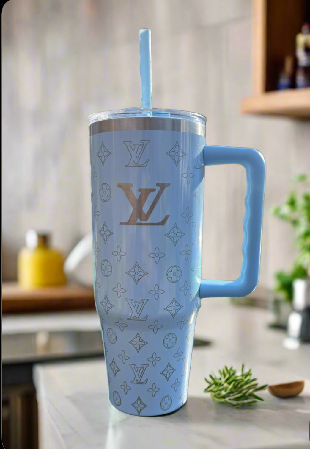 LV Engraved Shimmer Tumbler