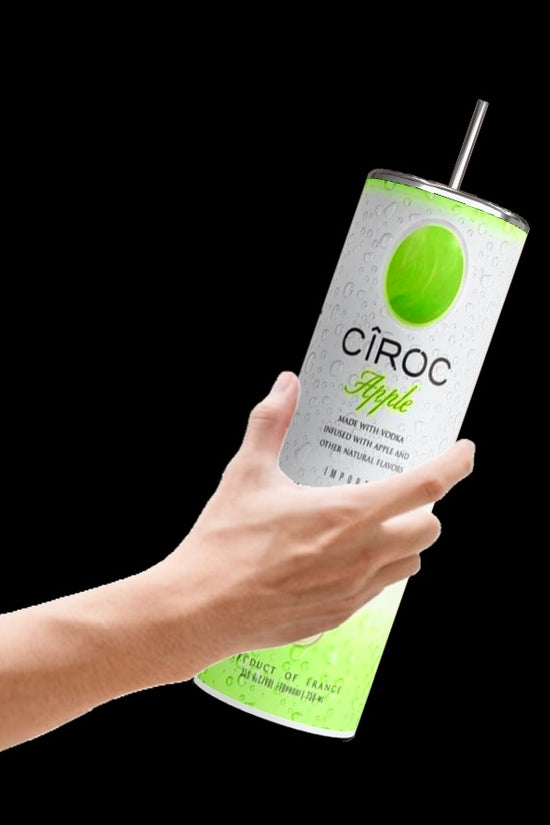 Ciroc Tropical Template 4 pack SVG, DTF transfer, PNG, tumbler wrap