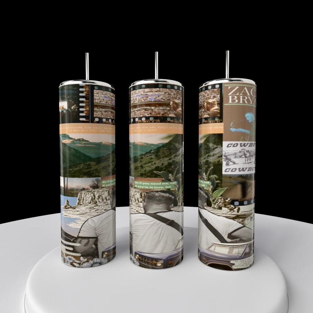 Zach Bryan 20oz Tumbler