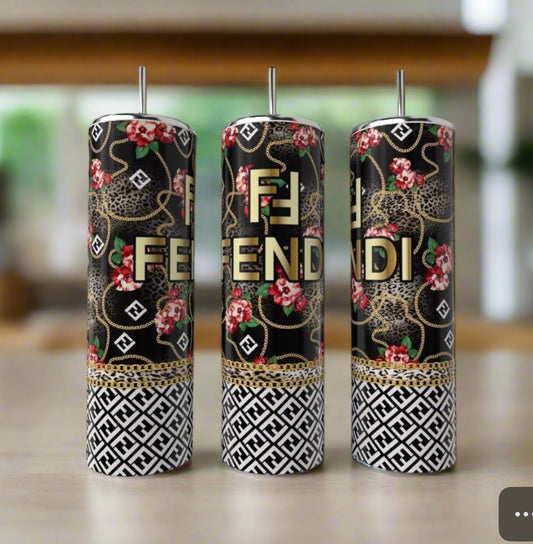 FENDI Rose 20oz Skinny Tumbler