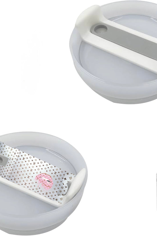 Louis Vuitton Dripping Lips | Stanley Lid Plate/Topper