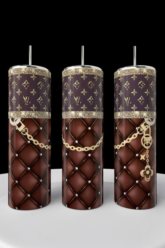 LV Handbag Inspired 20oz Tumbler