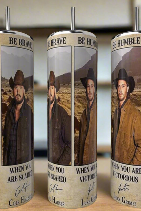 Yellowstone “Be” Collage 20oz Tumbler