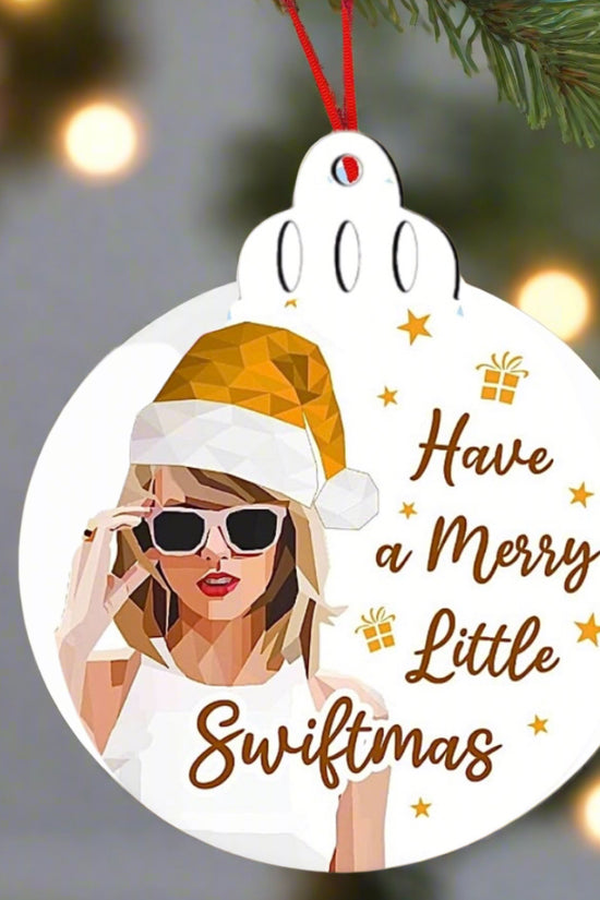 Happy Swiftmas Tree Ornament