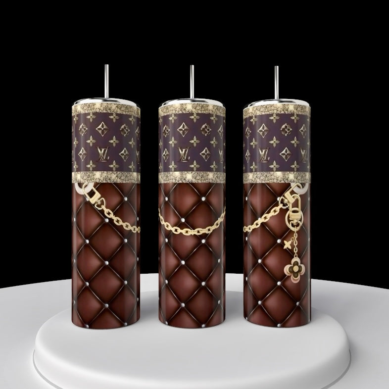 LV Handbag Inspired 20oz Tumbler