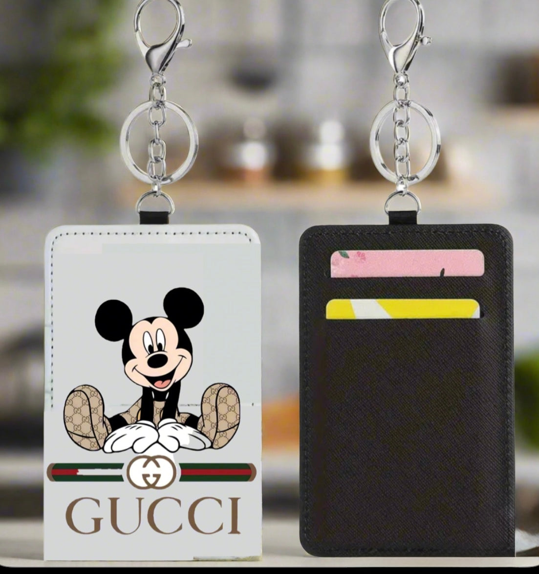 Mickey Gucci Card Wallet