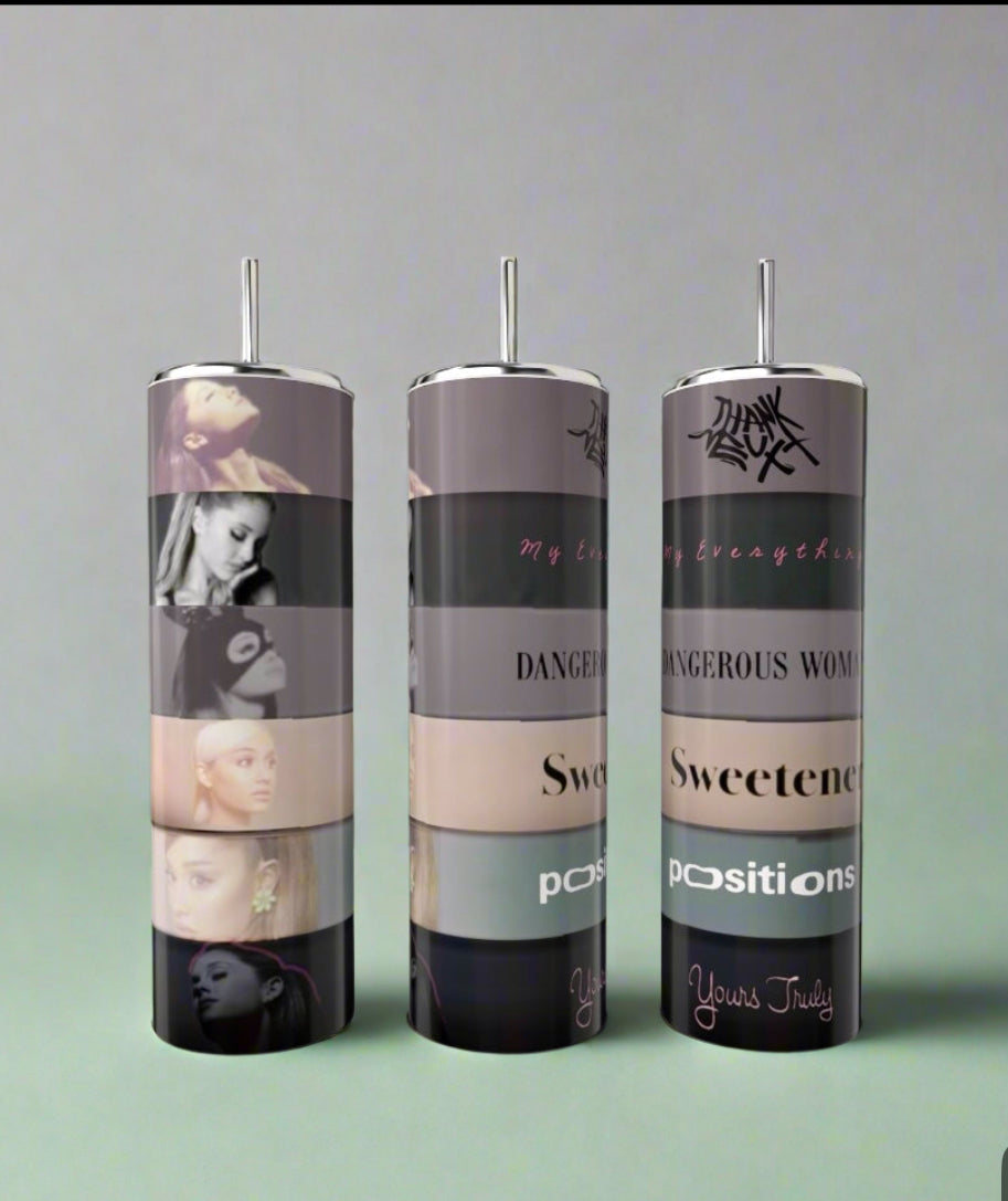 Ariana Grande Album Aesthetic 20oz Tumbler