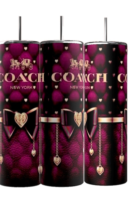 Coach Wine 20oz Tumbler