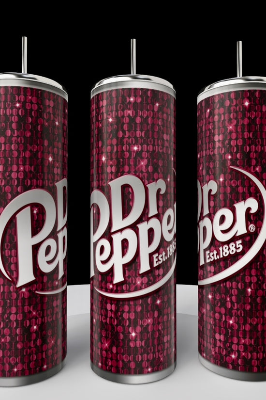 Dr Pepper Stainless Steel Tumbler