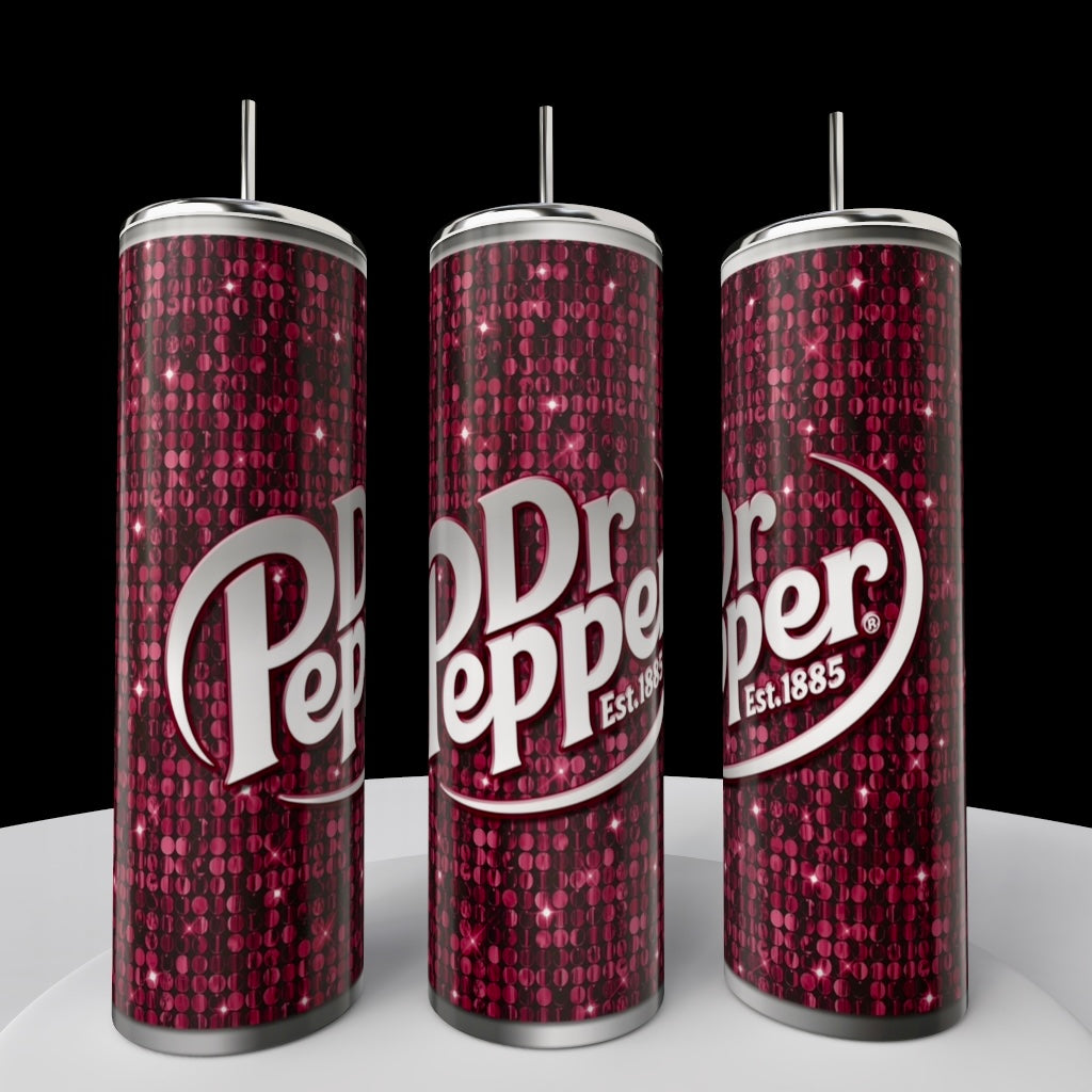Dr Pepper Stainless Steel Tumbler