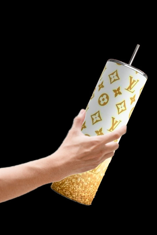 LV Gold Ombre | 20oz Skinny Tumbler