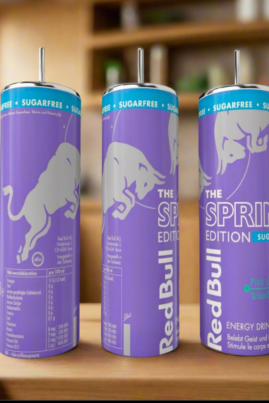 Spring Red Bull 20oz Tumbler