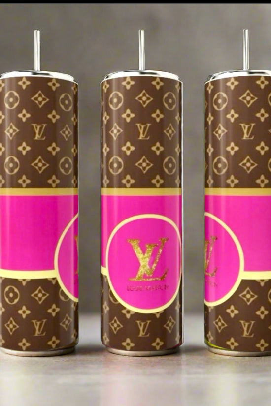 LV Pink 20oz Tumbler