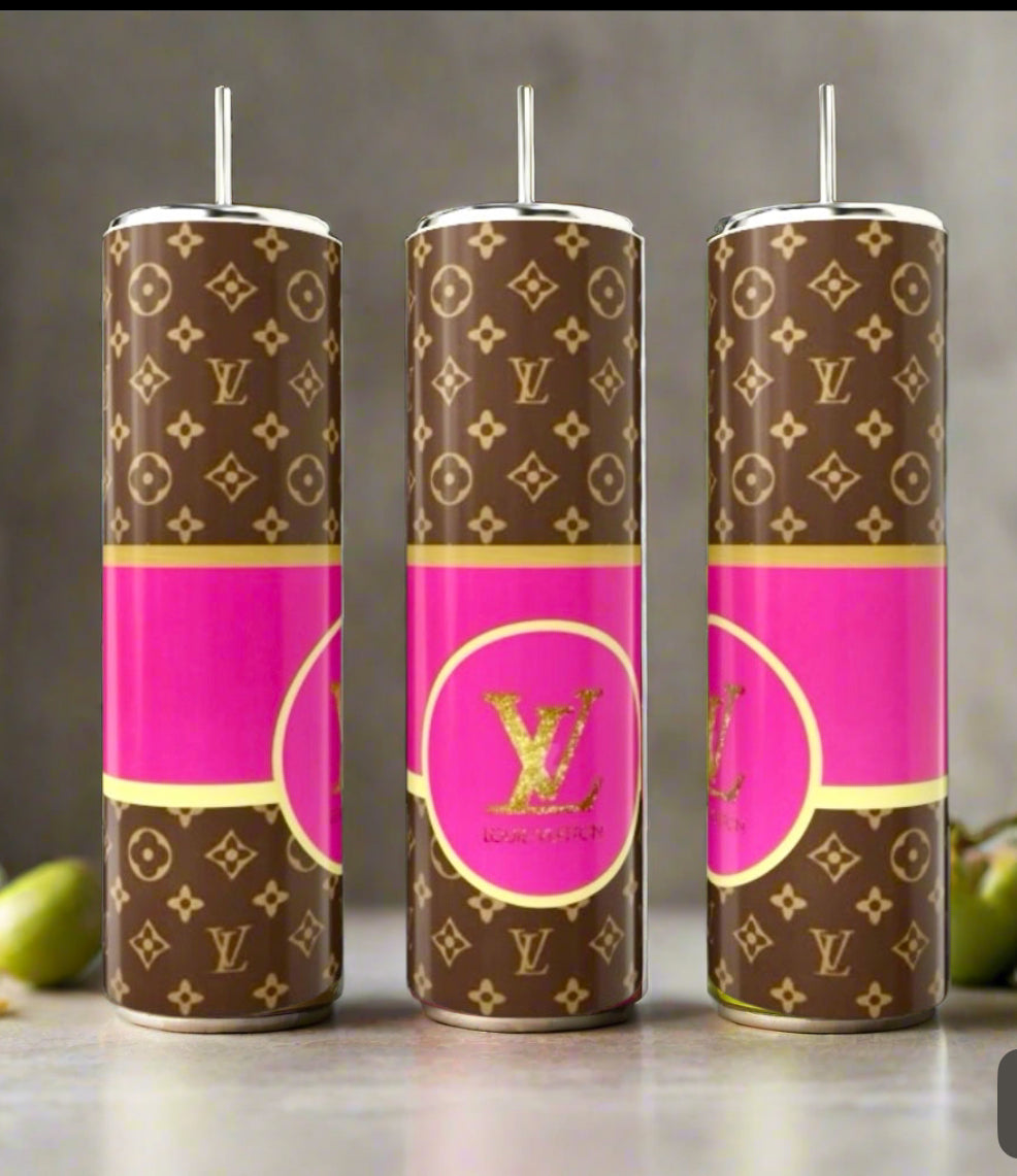 LV Pink 20oz Tumbler