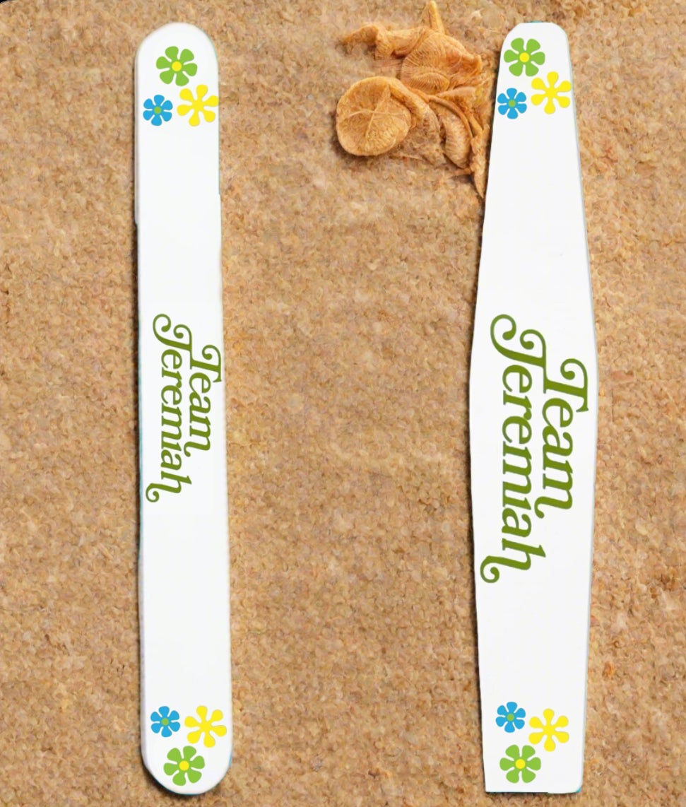 Team Jeremiah 180 Grit Nail File