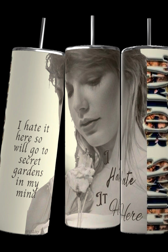 Secret Garden Taylor Swift 20oz Stainless Steel Tumbler