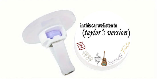 In This Car We Listen To Taylors Version Car Air Freshener