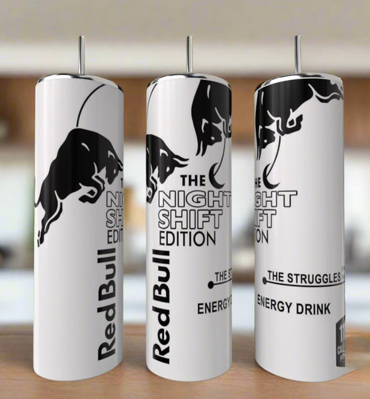 Red Bull Night Shift Edition 20oz Tumbler