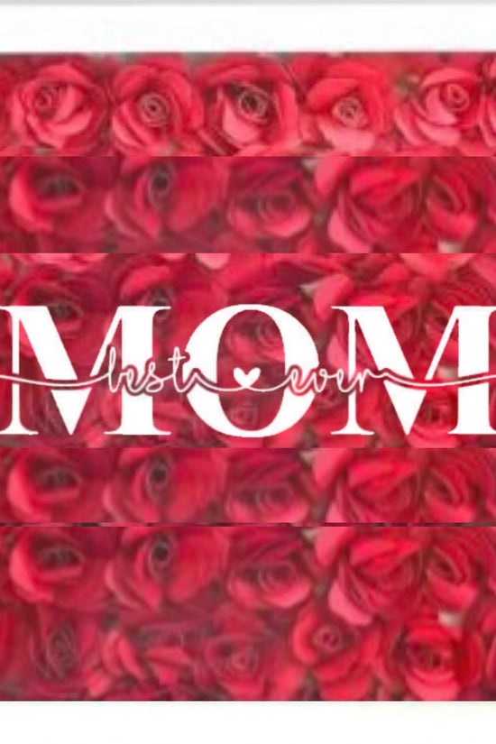 Mom 10x10 Flower Shadow Box