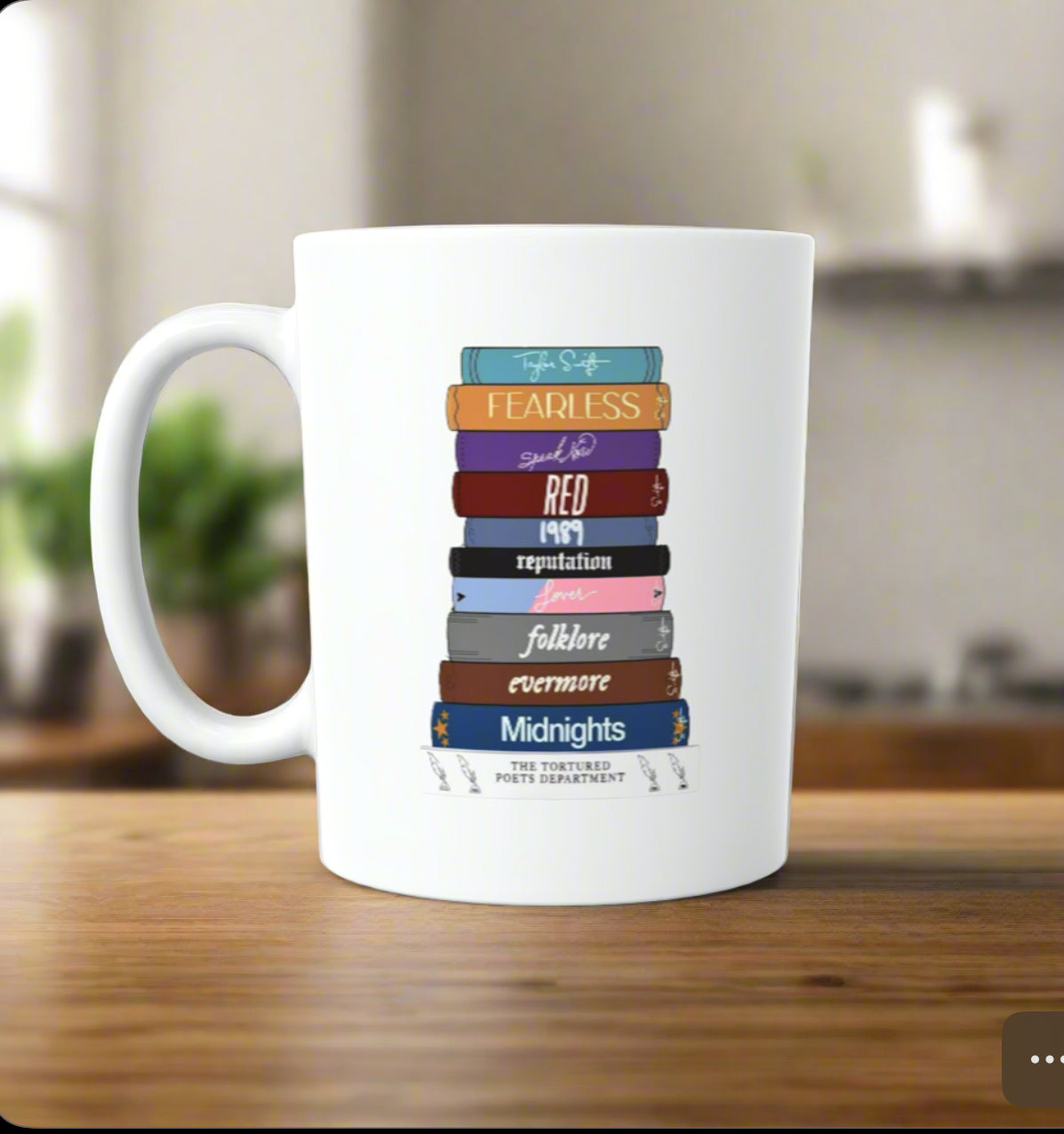 Taylor Swift Era’ Book Ceramic Mug