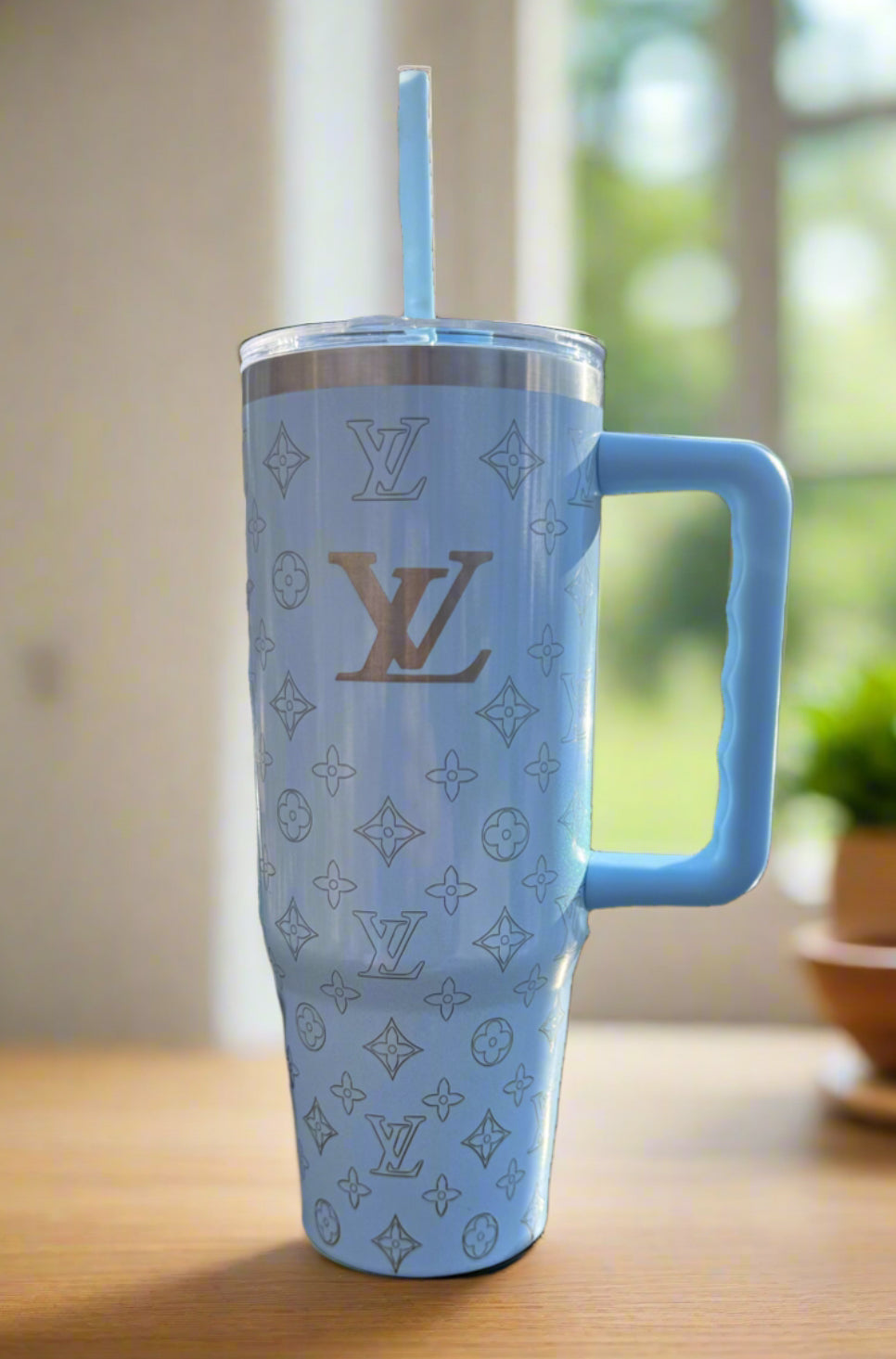 LV Engraved Shimmer Tumbler