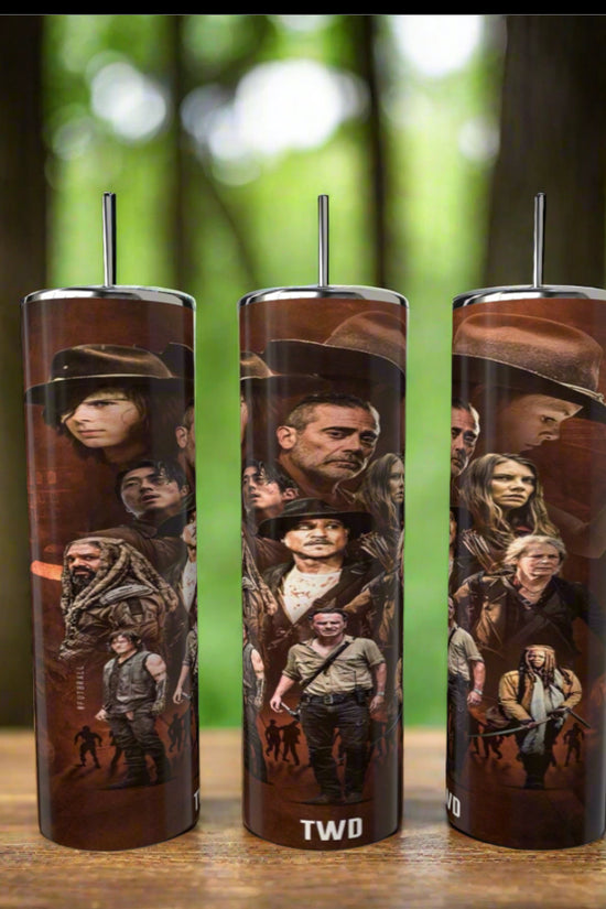The Walking Dead 20oz Skinny Tumbler