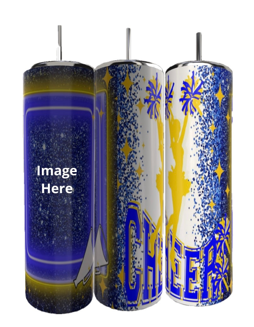 Custom Cheer 20oz Tumbler